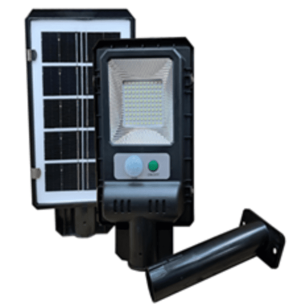 LAMPARA MINI-SUBURBANA SOLAR CON CONTROL LUZ BLANCA 60W  MNS-02