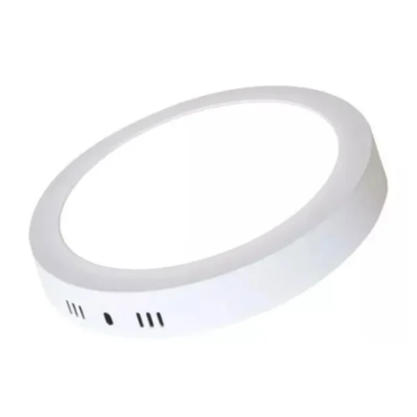 SOBRE PONER REDONDO 18W LUZ BLANCA SATINADO  PLRD18W-PM