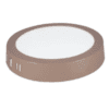 SOBRE PONER REDONDO 18W LUZ BLANCA COBRE MATE  PLRD18W-CM
