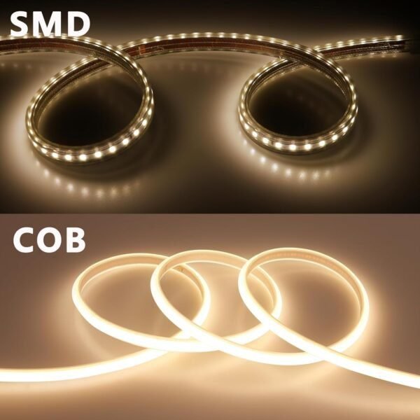 MANGUERA COB 50 MTS LUZ CALIDA 600W (127V)  COB127V-WW