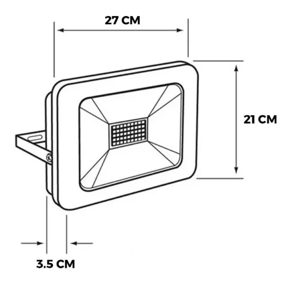 REFLECTOR FINO MULTIVOLTAJE 100W IP66  RF100W