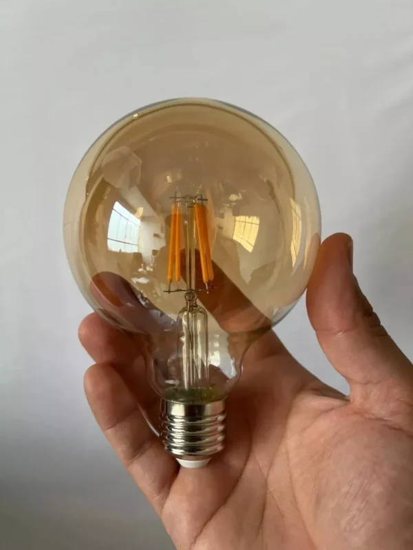 Foco Vintage Tipo Globo G95 LUZ CALIDA 8W