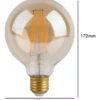 Foco Vintage Tipo Globo G95 LUZ CALIDA 8W