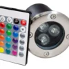 EMPOTRADO DE PISO RGB MULTICOLOR 6W  DMRGB6W
