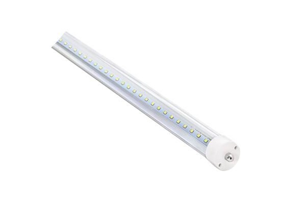 TUBO BASE ALUMINIO 240CM TRASNPARENTE LUZ BLANCA 40W  TAL40WT